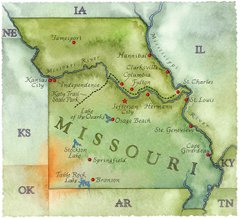 Missouri Map: